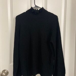 Sezane Rosalia Jumper Noir. - Size M